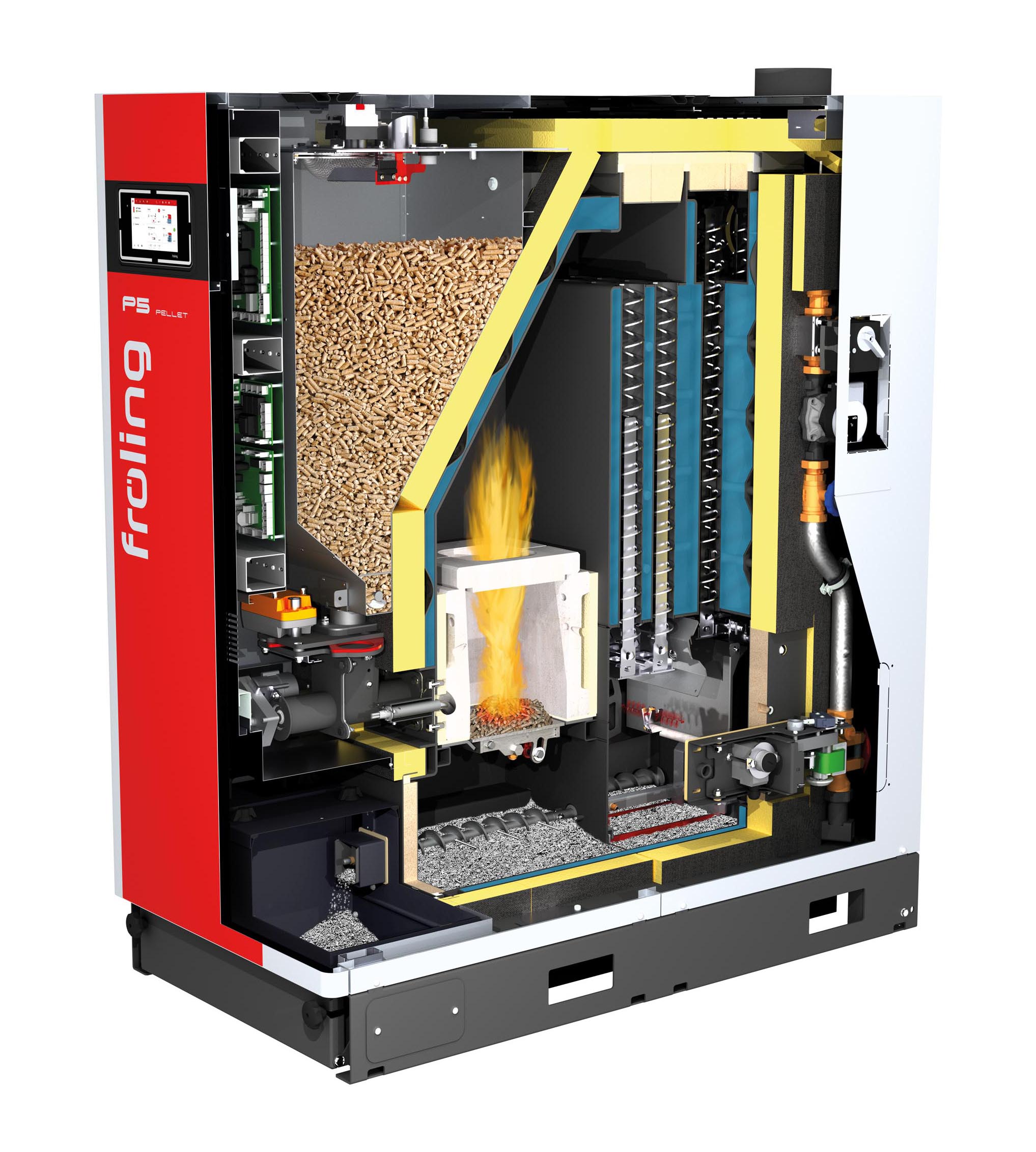 Pellet-, Holz- und Hackschnitzelheizungen